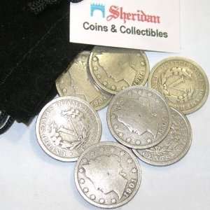   Liberty Head (Barber) Nickels   7 Coin Grab Bag: Everything Else