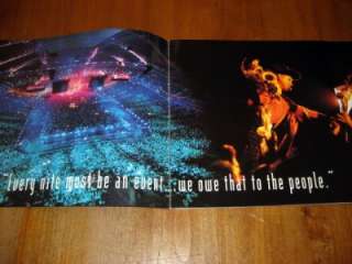1996 Garth Brooks World Tour Program Book  