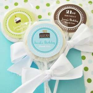    Personalized Birthday Lollipop Favors: Health & Personal Care