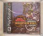 No Fear Downhill Mountain Bike Racing Sony PlayStation 1, 1999 