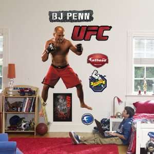 UFC BJ Penn Fathead:  Sports & Outdoors