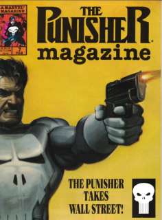   additional magazines and other punisher and marvel comics merchandise