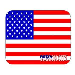  US Flag   Oregon City, Oregon (OR) Mouse Pad Everything 