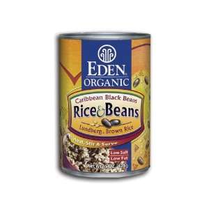 Eden Foods Rice and Caribbean Black Beans, Org (Pack of 10)