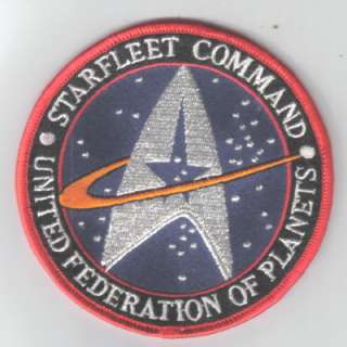 Star Trek: Next Generation Starfleet Command Patch Blue  