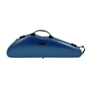  Bam Slim Hightech Violin Case   4/4, Black Interior/Navy 