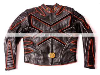 Men X3 Last Stand Mens Leather Biker Fashion Jacket  