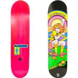  Girl Black Lights Skate Deck