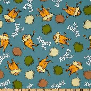  44 Wide The Lorax Organic Allover Lorax Earth Fabric By 