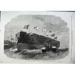   : 1863 Iron Clad Steam Ship Minotaur Thames Blackwall: Home & Kitchen