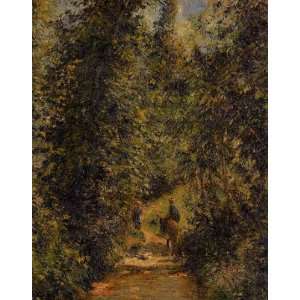   Path Under the Trees, Summer Camille Pissarro Hand Pain Home