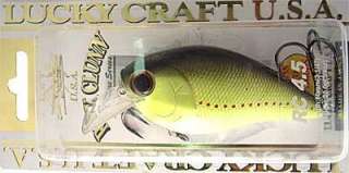 LUCKY CRAFT RC 4.5   Chartreuse Perch  