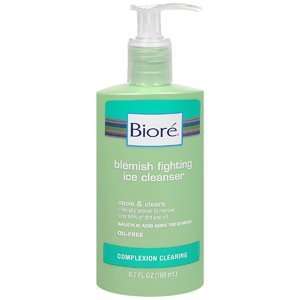  Blemish Fighting Ice Cleanser Biore 6.7 oz Cleanser For 