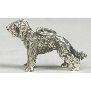  ORB Sterling Silver Dog Charm Briard: Everything Else