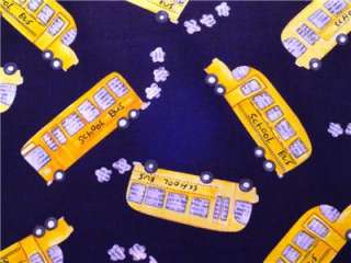 New School Bus Fabric BTY Timeless Treasures  