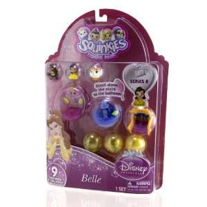  Blip Squinkies Princess Bubble Pack   Belle 2 with Tiny 