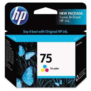  Genuine Hewlett Packard HP No. 75 Tri Clr Ink Cartridge 