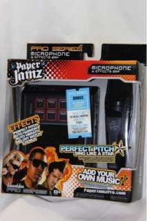 PAPER JAMZ PRO MICROPHONE & EFFECTS AMP BLACK BRAND NEW  