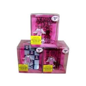  Think Pink Hand Blown Glass Angels Case Pack 6: Home 