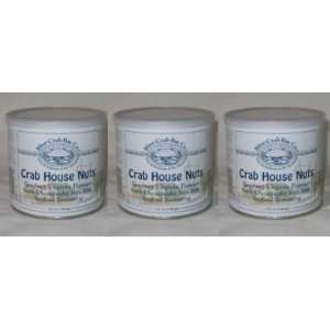  Crab House Nuts (Blue Crab Bay Co.)   12oz (3 CAN PACK 