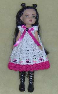   Pink Bows~ Dress fits Kickits Tiny Betsy McCall Dolls # 2203  