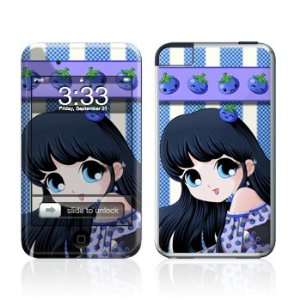 Blueberry Girl Design Apple iPod Touch 2G (2nd Gen) / 3G (3rd Gen 