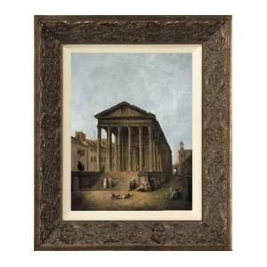  Temple Of Augutus, Artist Robert Hubert, Large