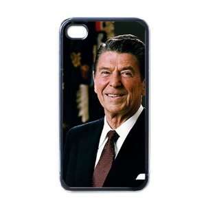  Ronald Reagan Apple RUBBER iPhone 4 or 4s Case / Cover 