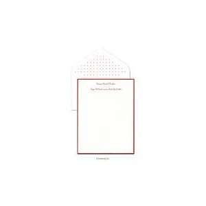  Red Border Letter Letter Sheets Stationery Office 