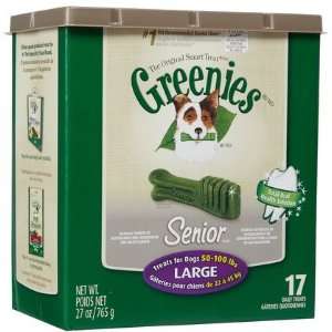 Greenies Senior Treat Tub   Pak   Large Dog   27 oz (Quantity of 1)