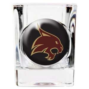    Texas State Bobcats 35mm Square Shotglass