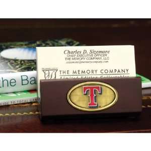  Texas Rangers Business Card Holder