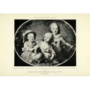  1905 Print Anna Bocquet Art Charles X King France Children 