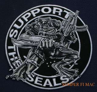 SUPPORT THE US NAVY SEAL TEAM 6 PATCH BIN LADEN GOT HIM  