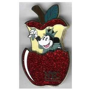  Disney Pins   WOD NYC   Minnie in Apple   Pin 67845 