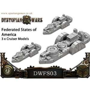   States Of America Dystopian Wars Miniature Game Toys & Games