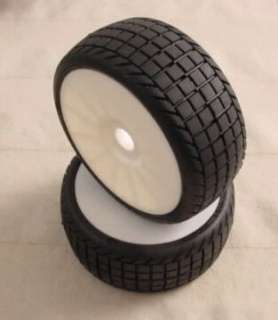 Team Losi DLM2 1/8th Scale Mounted Rally Tires  