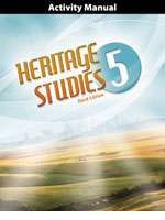BJU Press Heritage Studies 5 Student Activity Manual  