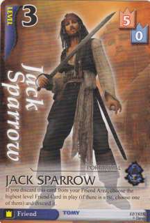 Jack Sparrow LV3 Break of Dawn Kingdom Hearts TCG  