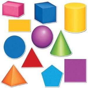   Shapes 10In Designer Cut Outs By Creative Teaching Press Toys & Games