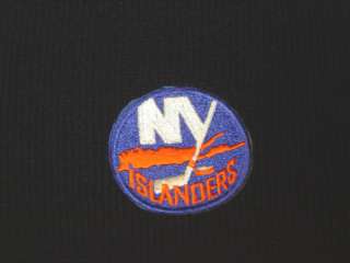 New! NHL Black NY New York Islanders Embroidered Beanie / Knit Cap 