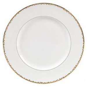 Vera Wang GILDED LEAF Dinner Plate 10.75 in: Home 