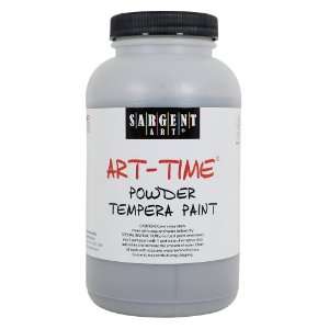  Sargent Art 22 7185 1 Pound Art Time Powder Tempera, Black 