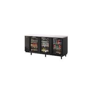 Turbo Air TBB 4SG   3 Section Back Bar Cooler w/ Glass Doors, 90.39 in 