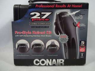    Style Conair Haircut Kit w/ Self Sharpening Stainless Steel Blades