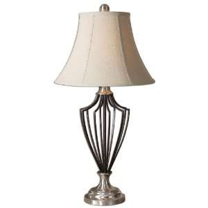  Uttermost 31.5 Tavares Lamps Rust Bronze Metal Cage With 