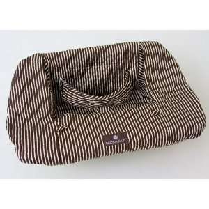  Shopping Cart Cover in Brown Stripe: Baby