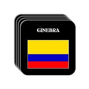 Colombia   GINEBRA Set of 4 Mini Mousepad Coasters 