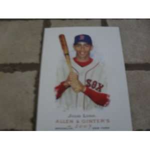    2007 Topps Allen & Ginters Julio Lugo #294 Card: Everything Else
