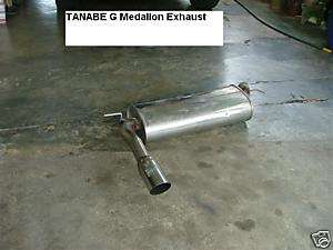 JDM TANABE Honda civic EF9 Exhaust muffler CRX EF8 EF  